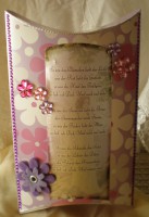 Geschenkeverpackung XL "Spruch"